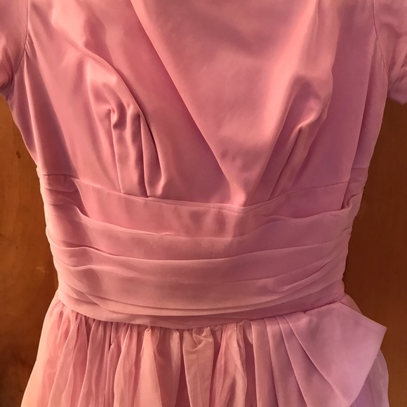 VINTAGE 50’s taffeta and chiffon prom dress party - Picture 3 of 7